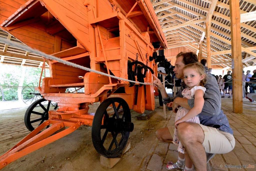Mezőgazdasági gépgyűjtemény az Ópusztaszeri Nemzeti Történeti Emlékparkban