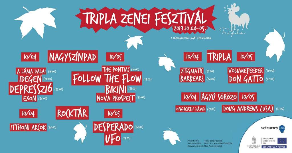 Tripla Zenei Fesztivál a Rocktárban