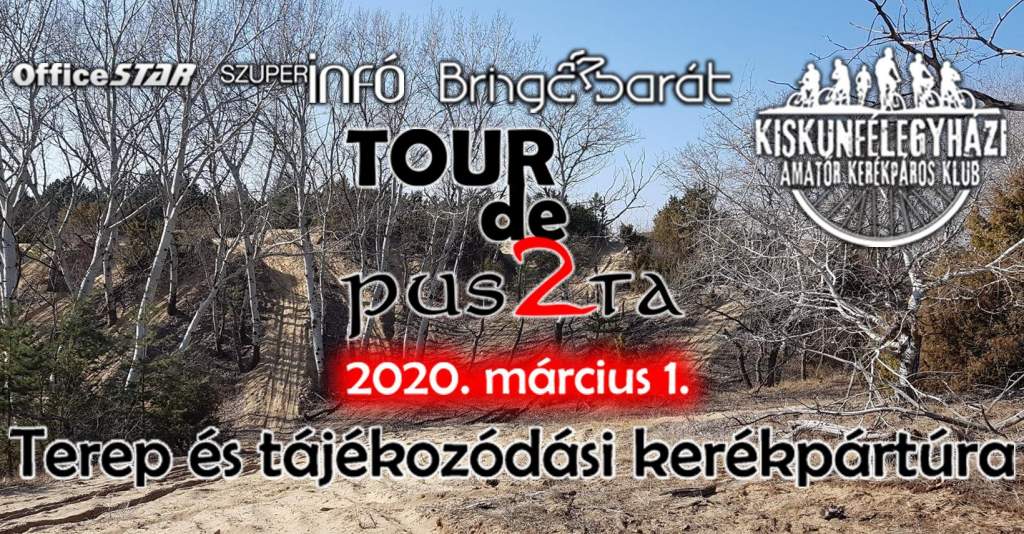 Tour de Puszta 2020 terep és tájékozódási kerékpártúra