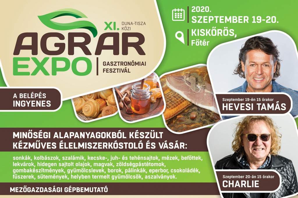 XI. Duna-Tisza-közi Agrár Expo Kiskőrösön