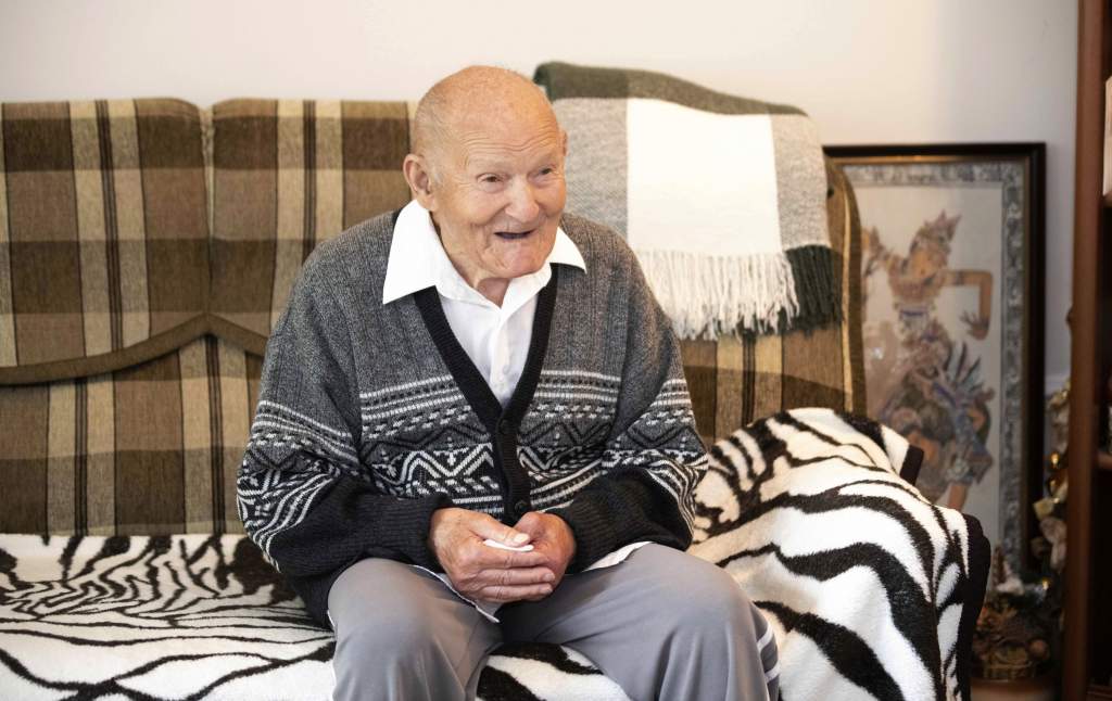 103 éves Félegyháza legidősebb lakója: Cserép Lukács