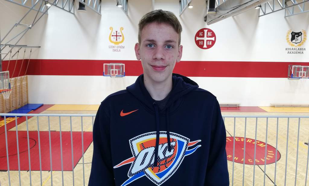 Akadémiai edzéseken vett részt Debrecenben az FTSI U14-es kosárlabdázója