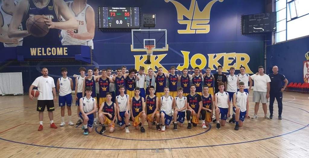 Szerbiában jártak az FTSI U16-os fiú kosarasai