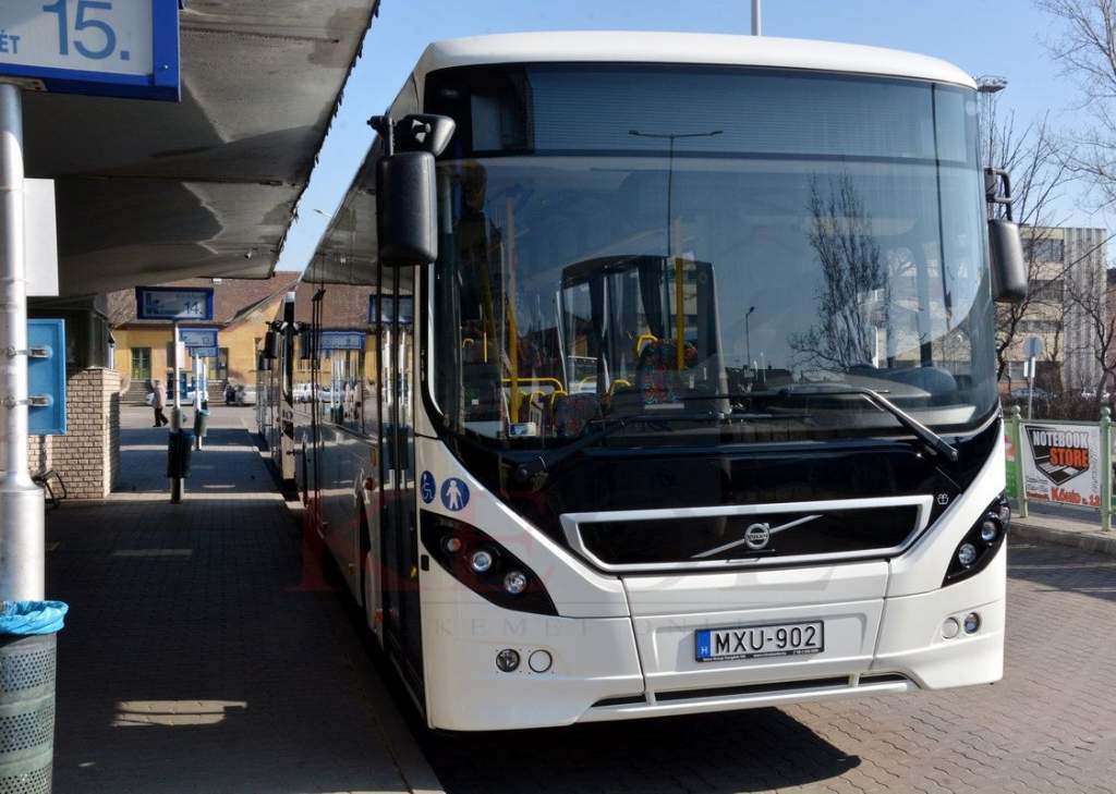 Új Volvo buszok közlekednek majd Kecskemét elővárosaiban