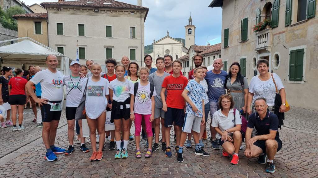 Idén is járt Feltrében magyar delegáció a Giro Delle Mura futóversenyen
