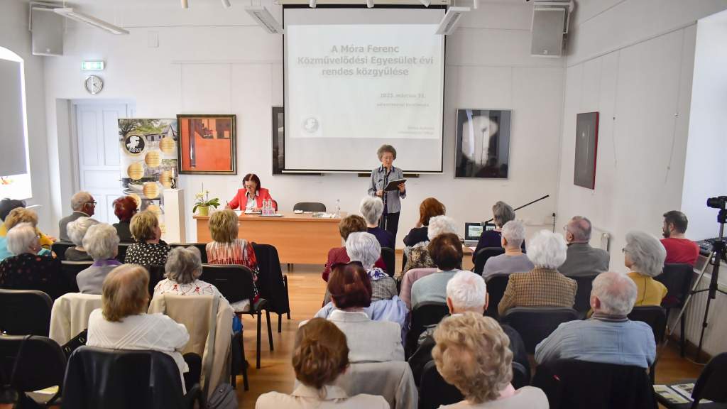 Közgyűlést tartott a Móra Ferenc Közművelődési Egyesület