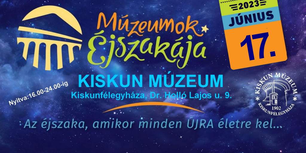 Múzeumok Éjszakája – 2023