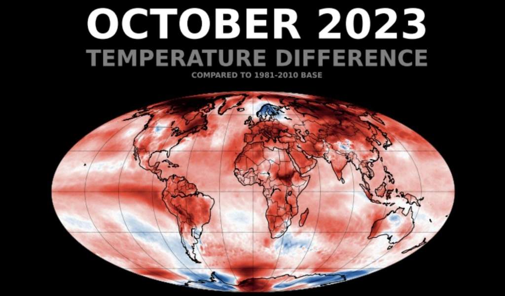 A Föld legmelegebb októbere lett az idei