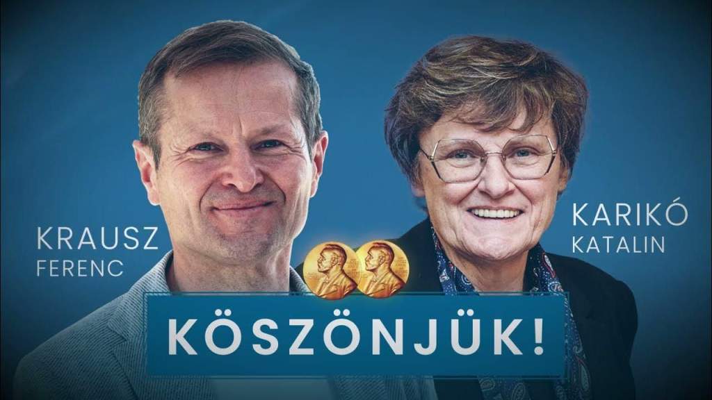 Karikó Katalin és Krausz Ferenc átvették a Nobel-díjat a svéd királytól