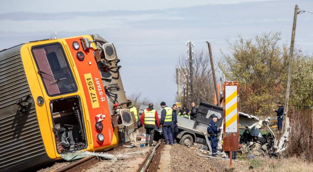 Kétszer annyi vasúti átjárós baleset volt idén januárban, mint tavaly