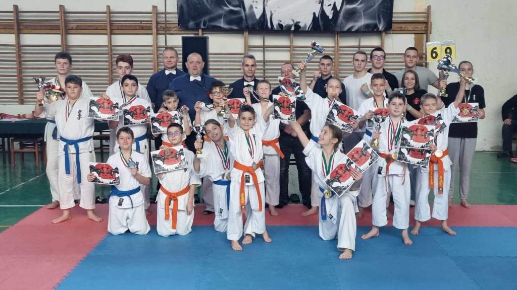 Kiváló eredményt értek el a Kyokushin Karate Egyesület versenyzői