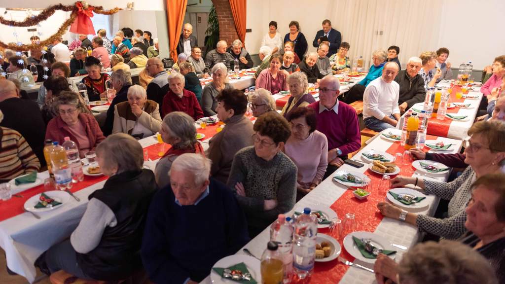 A Gazdaköri közösségi házban tartottak karácsonyi ünnepséget