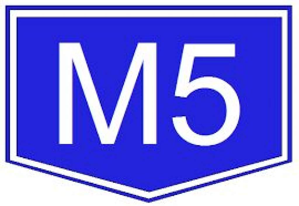 Baleset az M5-ös autópályán
