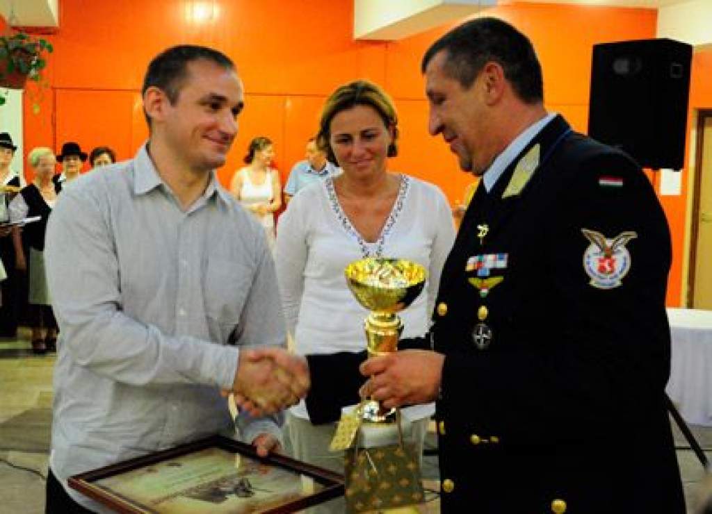 Hunyadi-díj a Gripen-pilótának