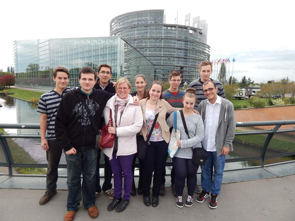 Strasbourgban jártak a gimnazisták