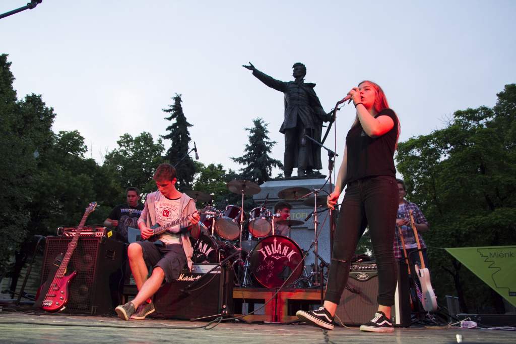 Félegyházi rockzenészek a „Miénk itt a tér” színpadán
