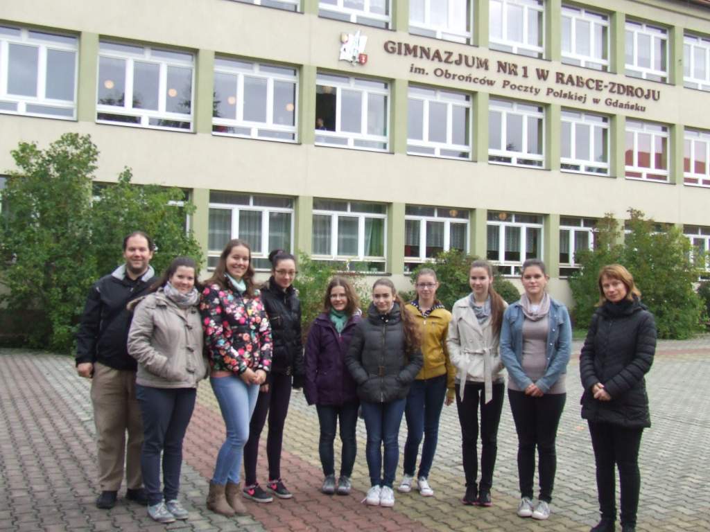 Dél-Lengyelországban jártak a Constantinum diákjai