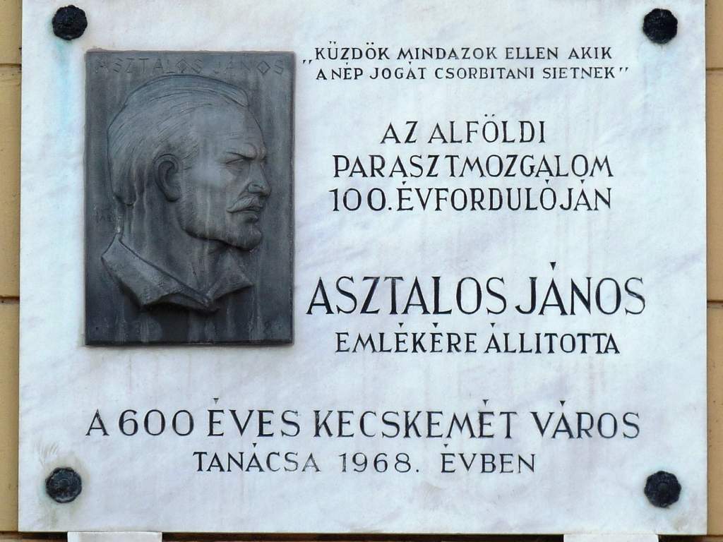 195 éve született dr. Asztalos János ügyvéd, politikus, a félegyházi Demokrata Kör elnöke 