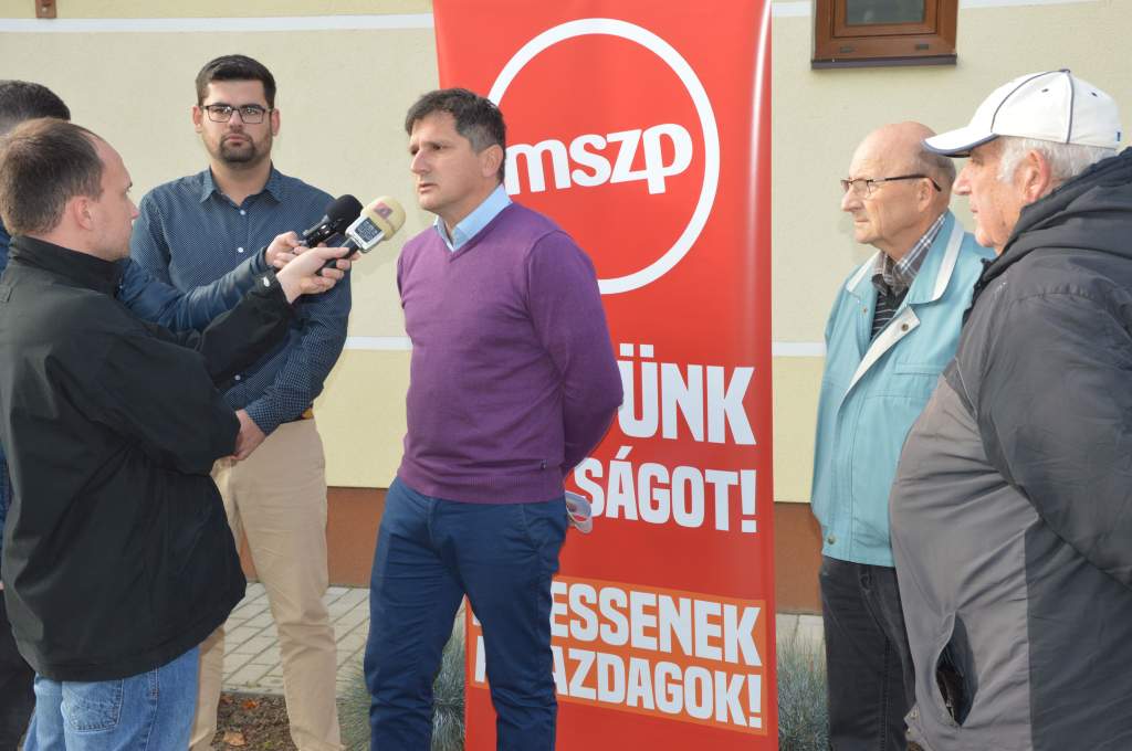 A nyugdíjasok helyzetének javításával kapcsolatos programját ismertette az MSZP helyi szervezete