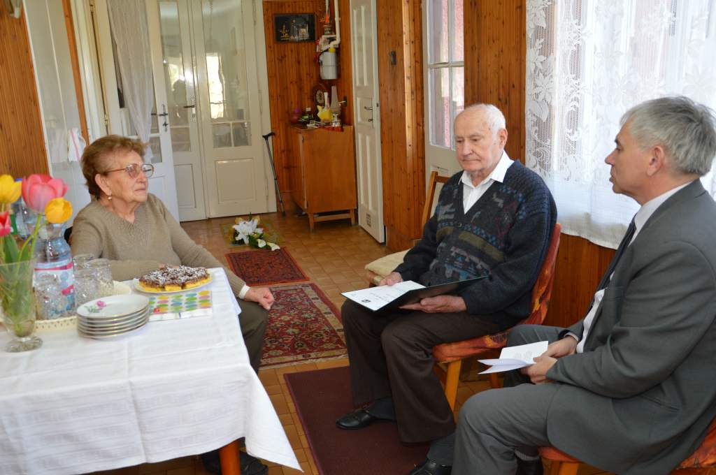 Aktív életútról számolt be a 90 éves Béla bácsi