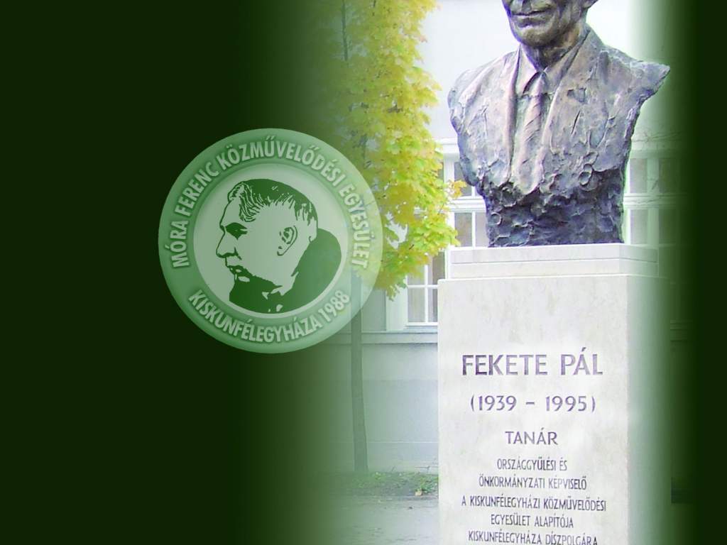 A Móra Ferenc Közművelődési Egyesület Emlékfüzete - 2008-2018