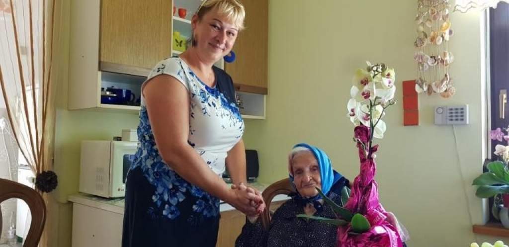 107 éves lett Orgovány legidősebb lakója