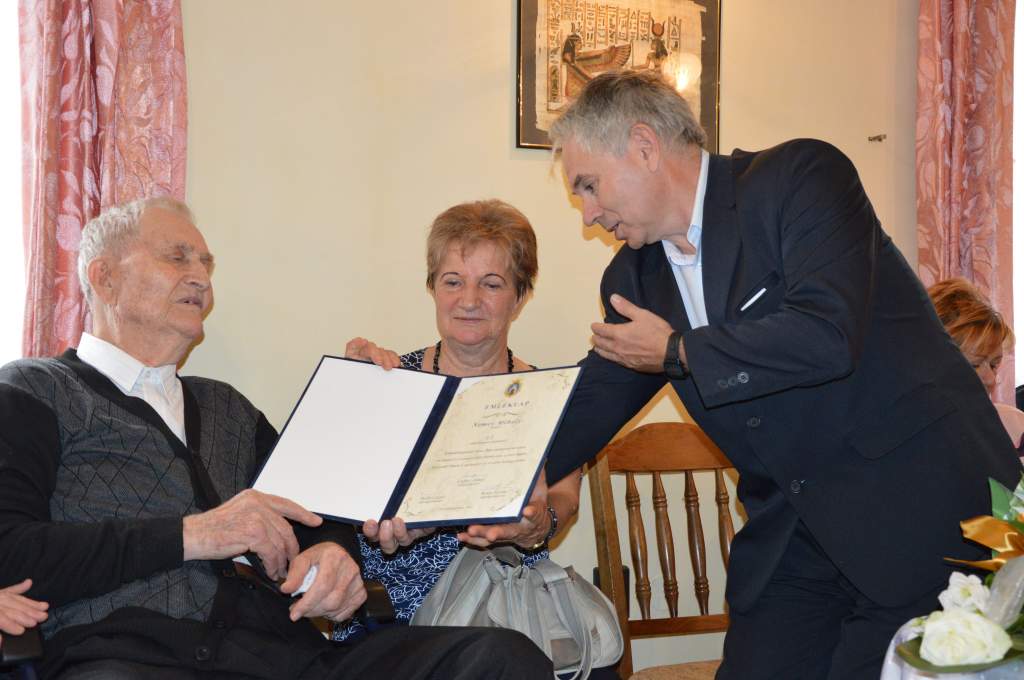 95. születésnapját ünnepelte a szociális otthon egyik legaktívabb tagja