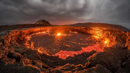 Etiópia, avagy gyertyagyújtás az Erta Ale vulkánnál