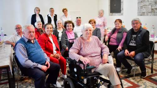 A Magyar Vöröskereszt világnapját ünnepelték a nyugdíjasok